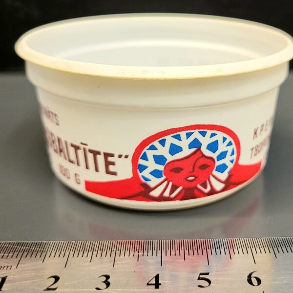 Liepājas piena kombināts vājpiena biezpiena krēms "Sniegbaltīte" 100 g, lietots Otaņķu pag